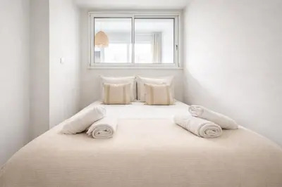 Un ou plusieurs lits dans un hébergement de l'établissement Magnifique Appartement 1 Chambre à Neuilly-sur-Seine