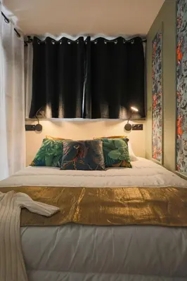 Un ou plusieurs lits dans un hébergement de l'établissement Duchesse flat PARIS center lovely place B2