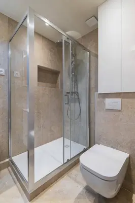 Salle de bains dans l'établissement Studio charmant ile saint louis Paris 4 - 2P