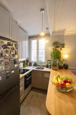 Cuisine ou kitchenette dans l'établissement Le Poétique - Paris 12