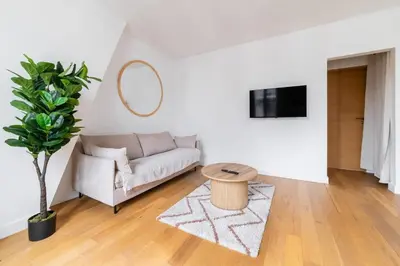 Télévision ou salle de divertissement dans l'établissement Appartement 60m2 Bien Amenage- Paris 12 - 4p
