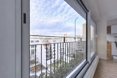Balcon ou terrasse dans l'établissement Appartement familial et lumineux proche Nation