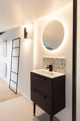 Plan de l'établissement Stylish 1BR Loft near Montparnasse