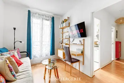 Plan de l'établissement Confortable studio a deux pas de la Sorbonne