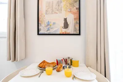 Nourriture dans l'appartement ou à proximité