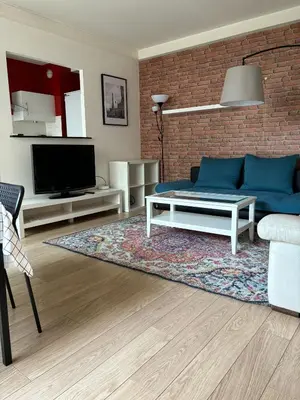 Télévision ou salle de divertissement dans l'établissement 2 Bedroom Calm La Défense