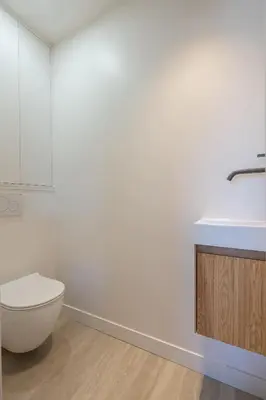 Salle de bains dans l'établissement Sublime appartement Arc de Triomphe