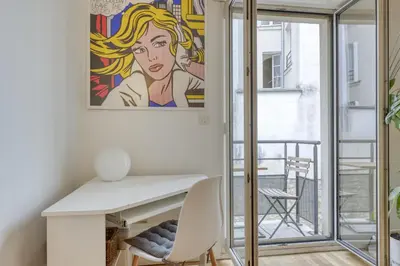 Plan de l'établissement Le Feutrier - Appartement au pied de Montmartre