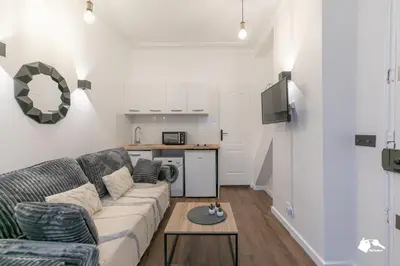 Cuisine ou kitchenette dans l'établissement Beautiful 2persons apartment Montparnasse - Commandeur