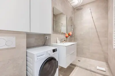 Salle de bains dans l'établissement 0#2people#Wagram#1Bedroom#Ternes