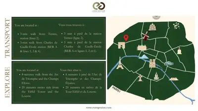 Plan de l'établissement X#Prestige#ArcDeTriomphe#ChampsÉlysées#2Bedrooms#AC
