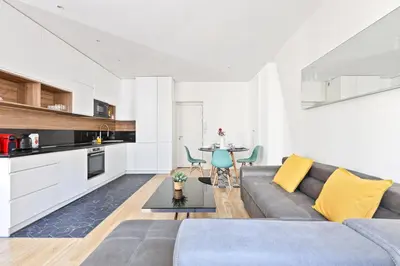 Plan de l'établissement Quartier Champs-Élysées 1 Bedroom Apartment Free Netflix