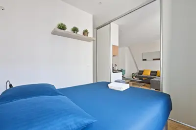 Plan de l'établissement Quartier Champs-Élysées 1 Bedroom Apartment Free Netflix