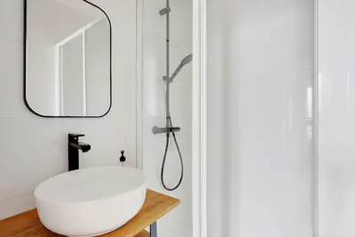 Salle de bains dans l'établissement Beautiful Apartment 2BR-3P- Beaugrenelle