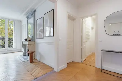 Plan de l'établissement Beautiful 3 bedroom with balcony in Le Marais & Bastille on foot