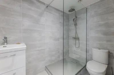 Salle de bains dans l'établissement Elegant studio in Avenue Kléber, Paris 16th