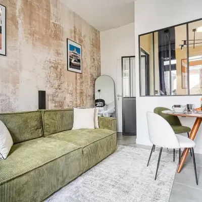Charming Parisian loft for 2 to 4 people