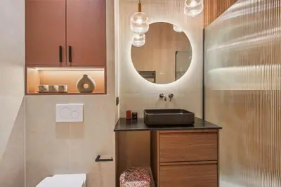 Salle de bains dans l'établissement Modern 1BDR flat in the heart of Paris