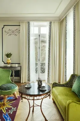 Coin salon dans l'établissement Hôtel Aventure