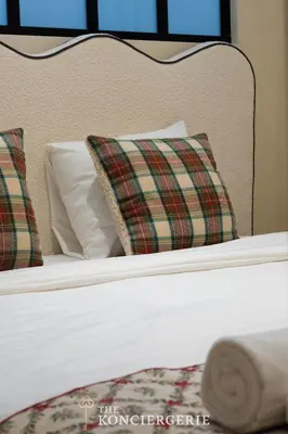 Un ou plusieurs lits dans un hébergement de l'établissement Appartement dException avec Home Cinema Prive