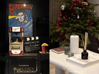 Plan de l'établissement Appartement dException avec Home Cinema Prive