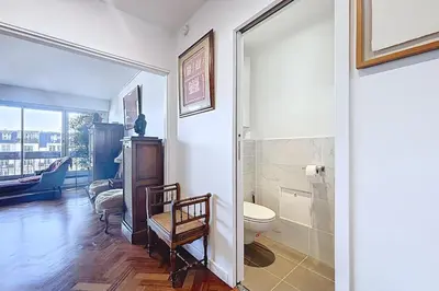 Plan de l'établissement Appartement avec balcon vue Tour Eiffel