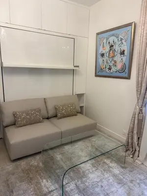Coin salon dans l'établissement Petit cocon sur Ile St Louis