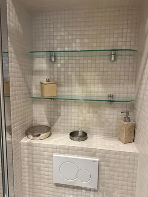 Salle de bains dans l'établissement Petit cocon sur Ile St Louis
