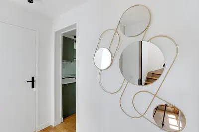 Plan de l'établissement Comfort in Saint-Ouen Air-conditioned apartment