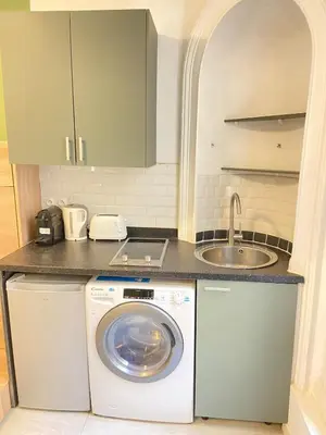 Cuisine ou kitchenette dans l'établissement Sweet Studio - Martyrs Pigalle