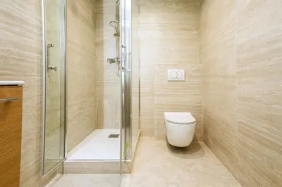 Salle de bains dans l'établissement Air-conditioned design studio