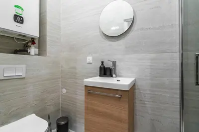 Salle de bains dans l'établissement Air-conditioned & comfortable studio - Batignolles side