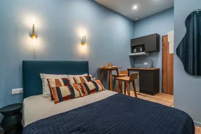 Cuisine ou kitchenette dans l'établissement Air-conditioned & comfortable studio - Batignolles side