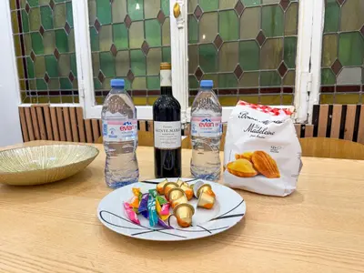 Nourriture dans l'appartement ou à proximité