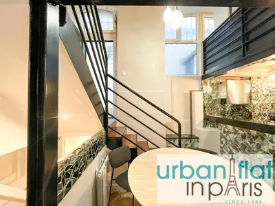 Plan de l'établissement UrbanFlat 09 - Stylish Duplex Apartment on Champs-Elysees