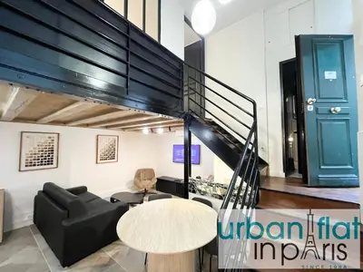 Plan de l'établissement UrbanFlat 09 - Stylish Duplex Apartment on Champs-Elysees