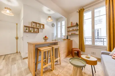 Plan de l'établissement Le Nid Ambré, apaisant 15 min Paris