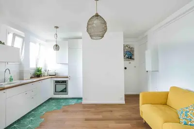Cuisine ou kitchenette dans l'établissement Le Marais - Perle rare