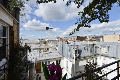 Balcon ou terrasse dans l'établissement Le Marais - Perle rare