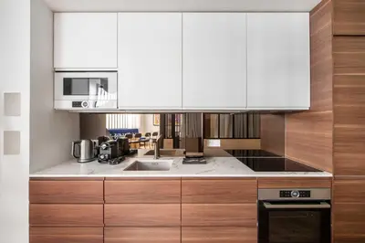 Cuisine ou kitchenette dans l'établissement Luxury apartment 4BR-8P - Notre Dame-Bastille