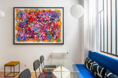 Coin salon dans l'établissement Luxury apartment 4BR-8P - Notre Dame-Bastille