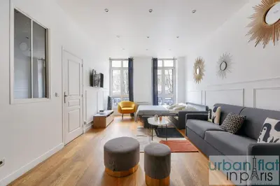 Plan de l'établissement UrbanFlat 34 - Beautiful 3 Bedrooms Paris Louvre