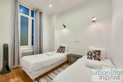 Plan de l'établissement UrbanFlat 34 - Beautiful 3 Bedrooms Paris Louvre