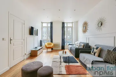 Plan de l'établissement UrbanFlat 34 - Beautiful 3 Bedrooms Paris Louvre