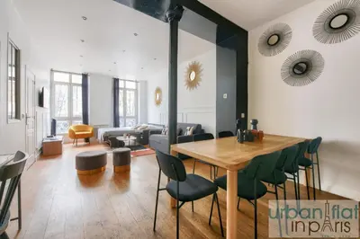 Plan de l'établissement UrbanFlat 34 - Beautiful 3 Bedrooms Paris Louvre