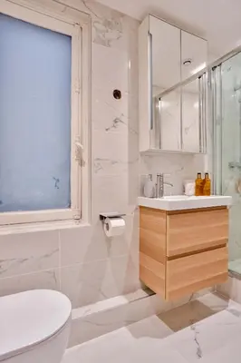 Salle de bains dans l'établissement UrbanFlat 103 - Grand appartement - Grands Boulevards