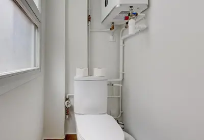 Salle de bains dans l'établissement TBS 98 - Superb terrace apartment in Paris 15