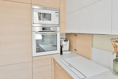 Cuisine ou kitchenette dans l'établissement St Germain des Pres 6th Great location, couple or family