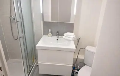 Salle de bains dans l'établissement Élégant Studio • Arc de Triomphe / Champs-Élysées