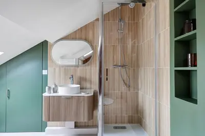 Salle de bains dans l'établissement Saint Placide VI Suite